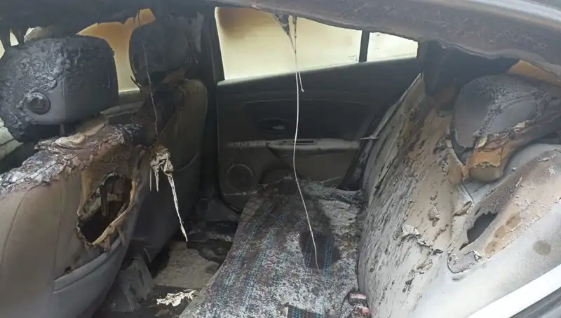 Esenyurt’ta Şok Olay: İsteğine Yanıt Alamayınca Araç Yaktı!