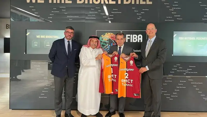 Galatasaray Futbol Takımı'ndan FIBA’ya Etkileyici Ziyaret!
