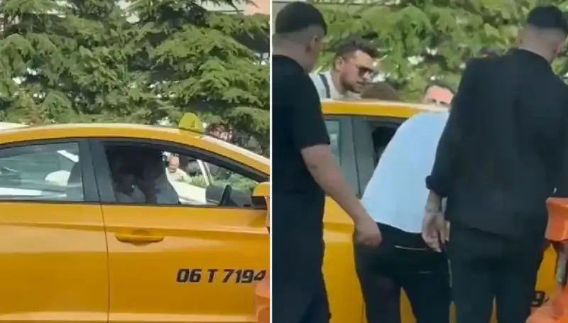 Trafikte Düşüncelere Daldıran Olay: Taksi Şoförüne Yumruk Atan Sürücü