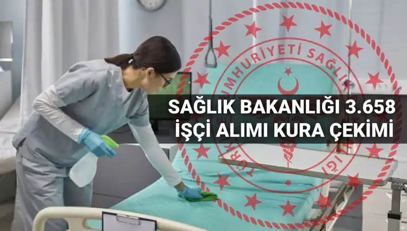 Sağlık Bakanlığı 2025 Kura Tarihi Açıklandı: 3.658 İşçi Alımı Ne Zaman?