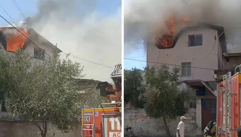 Hatay'da Korkutan Yangın: 3 Yaşındaki Çocuk Hastaneye Kaldırıldı!