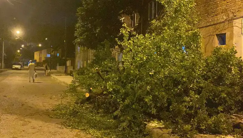 Karabük'te Beklenmedik Fırtına: Şehir Sarsıldı!